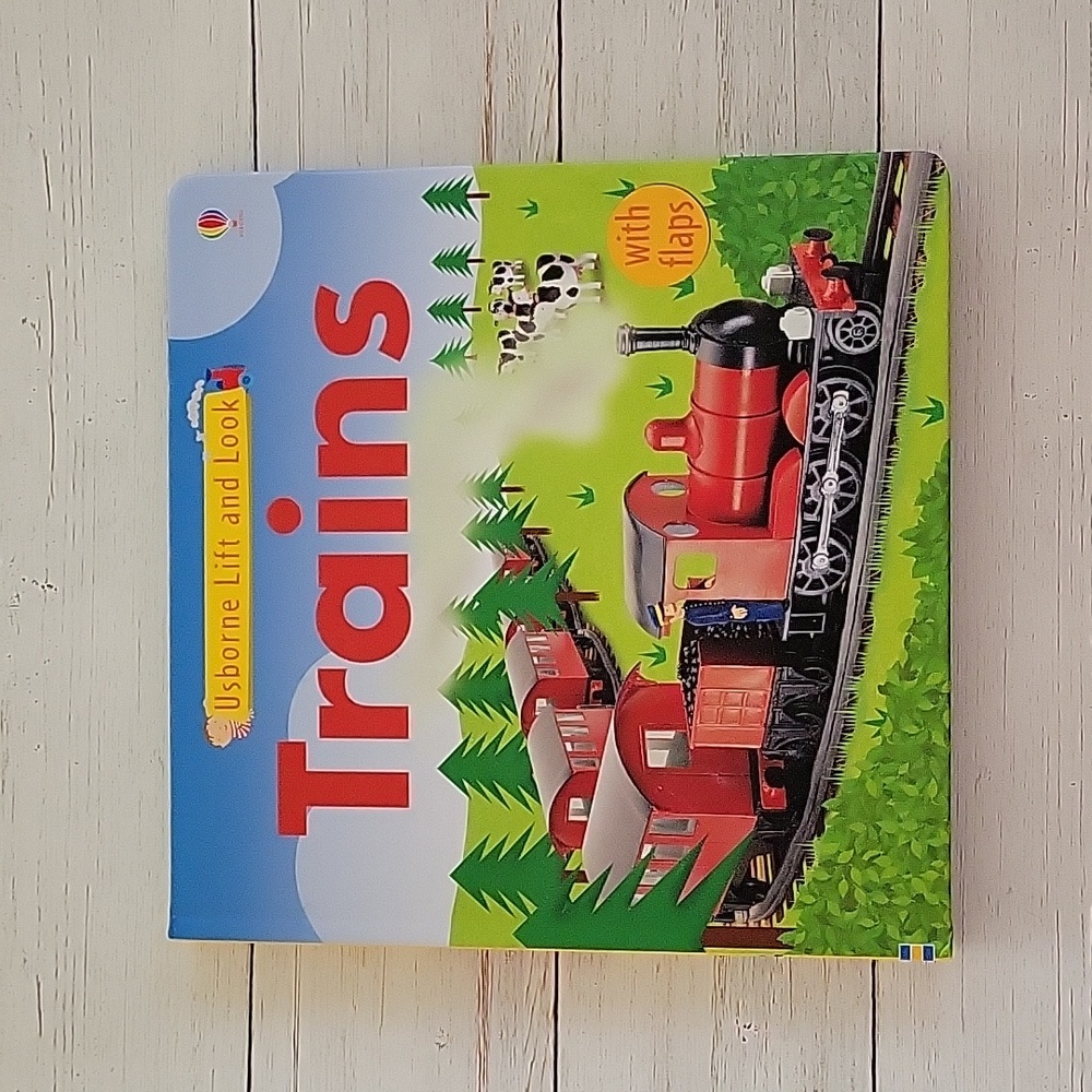 Usborne Lift and Look Train book
